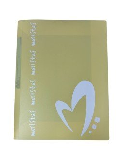 CARPETA A4 PLASTICO C/GOMAS...